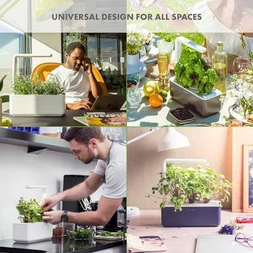 Išmanus namų sodas Click & Grow Smart Indoor Garden 3, pilkas