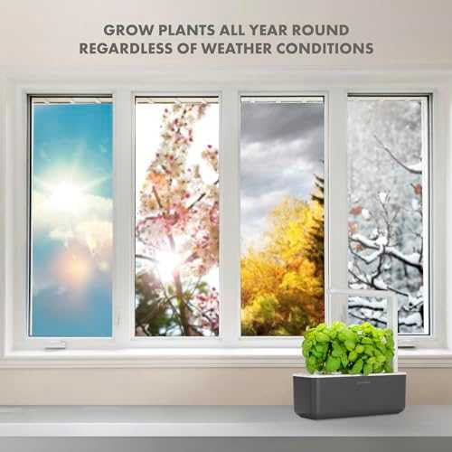 Išmanus namų sodas Click & Grow Smart Indoor Garden 3, pilkas
