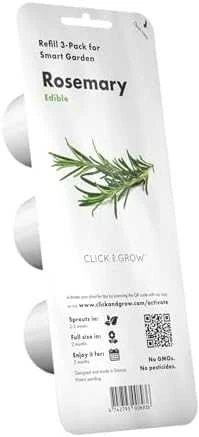 Click and Grow 3 vnt. papildymas - rozmarinų sėklos