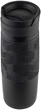 Kelioninis termopuodelis Contigo Metra Travel Mug Matte Juodas 2095401, 470 ml