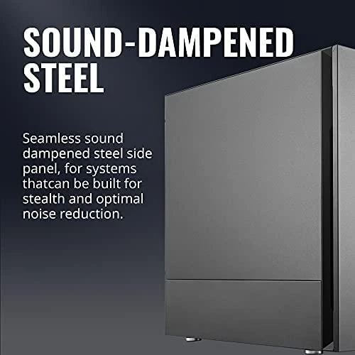 „Cooler Master“ | „Silencio S600“ su plienine šonine panele | Juodas | Mini ITX, Micro ATX, ATX