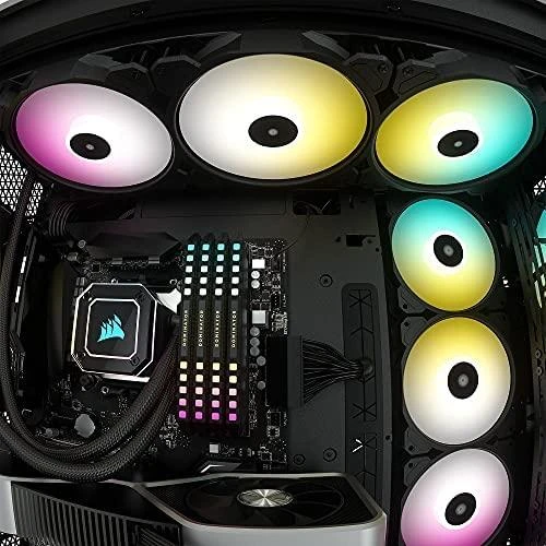 „Corsair“ | Grūdinto stiklo kompiuterio korpusas | 7000D AIRFLOW | Šoninis langas | Juodas | Pilno dydžio bokštas | ATX