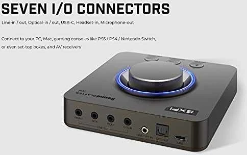 „Creative Labs Sound Blaster X4“ 7.1 kanalo USB garso kolonėlė
