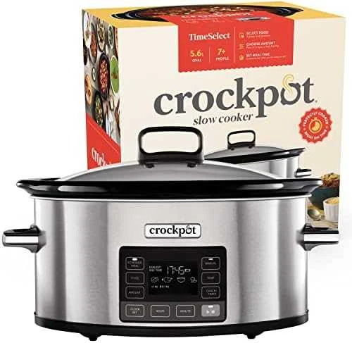 Lėtpuodis CROCKPOT TIMESELECT 5.6L CSC066X