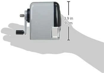 „Dahle“ RANKA SU UŽRAKAMA RANKENA, PLASTIKAS PILKA / JUODA 8 mm (00133-21281 DA)