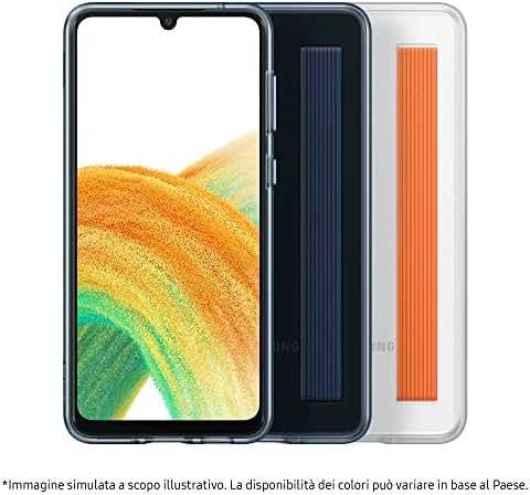 XA336CTE Slim Strap Cover dėklas, skirtas Samsung Galaxy A33 5G, skaidrus (skaidrus)