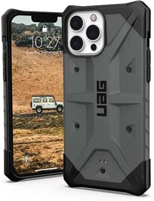 Urban Armor Gear UAG Pathfinder dėklas, skirtas iPhone 13 Pro Max – sidabrinis