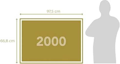Clementoni Dėlionė 2000 vnt. - Rojus žemėje