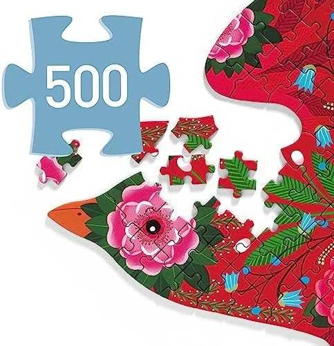 Djeco Forminė dėlionė - Paukštis (500 detalių) ( DJ07668 )