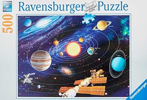 Ravensburger Dėlionė 500 vnt. - Saulės sistema