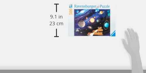 Ravensburger Dėlionė 500 vnt. - Saulės sistema