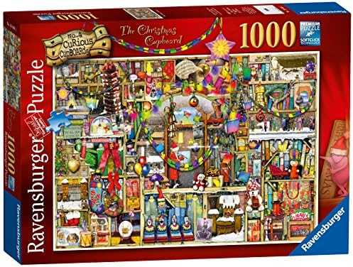 Ravensburger Dėlionė 1000 vnt. - Kalėdinė lentyna