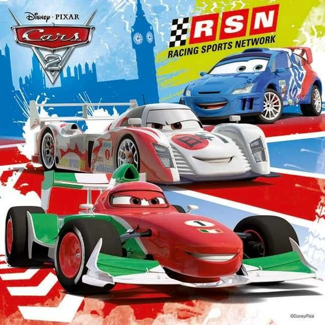 Ravensburger Dėlionė 3x49 vnt. - Ratai