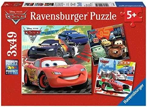 Ravensburger Dėlionė 3x49 vnt. - Ratai