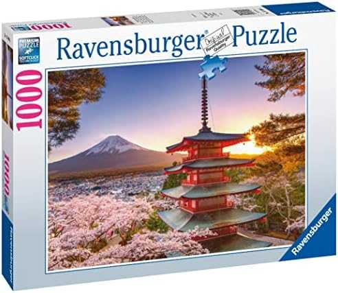 Ravensburger Dėlionė 1000 vnt. - Fidžis ir žydinčios vyšnios