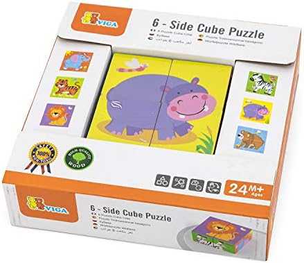 ''Zoo Puzzle Viga Toys'' medinis galvosūkis