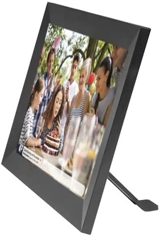 DNV Denver PFF-1024BMK2 skaitmeninis nuotraukų rėmelis Juoda 25,6 cm (10.1″) Lietimui jautrus ekranas „Wi-Fi“