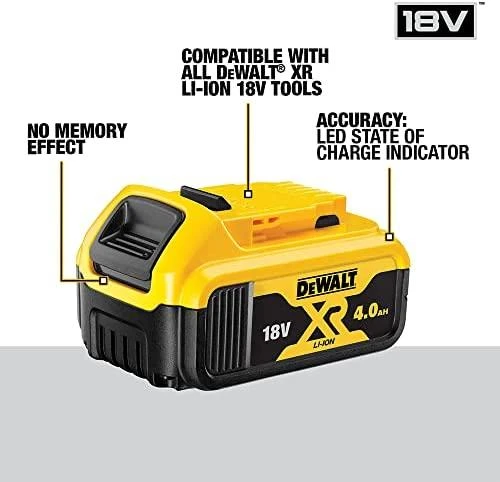 Akumuliatorius Dewalt XR 18V 4.0Ah DCB182