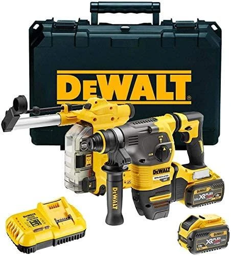Perforatorius DeWalt DCH335X2; 3,5 J; SDS-plus; 54 V; 2x9,0 Ah akum.
