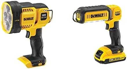 DeWalt akumuliatorinis prožektorius DCL043-XJ, 18 V, be akumuliatoriaus ir kroviklio
