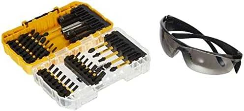 Sukimo antgalių rinkinys DeWalt DT70733T-QZ; 38 vnt. + Apsauginiai akiniai
