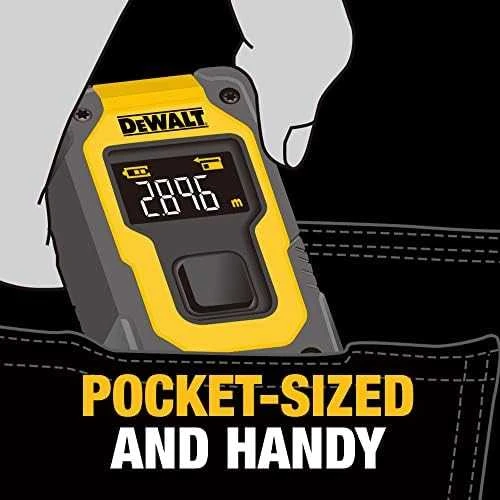 DeWalt kišeninis lazerinis atstumų matuoklis DW055PL