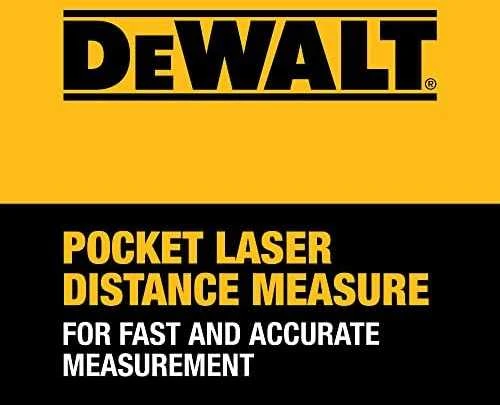 DeWalt kišeninis lazerinis atstumų matuoklis DW055PL