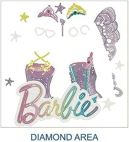 Diamond Dotz DIAMOND DOTS kūrybinis rinkinys piešimas deimantais Barbie Fantasy, 2779 deimantai, DBX.093