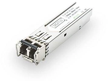Šakotuvas Assmann Electronic DIGITUS SFP Modul fuer Gigabit Switch multimode Glasfaser Modul LC 850nm Duplex mini GBIC SFP Modul iki 0,55 km