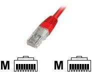 Assmann Electronic DIGITUS CAT 5e U-UTP patch kabelis PVC AWG 26/7 ilgis 5 m spalva raudona
