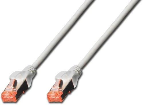 Assmann Electronic DIGITUS Patch kabelis SFTP CAT6 2m pilkas 4x2AWG 27/7 2xRJ45
