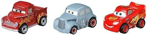 Mattel CARS 3 automodelių rinkinys Mini Lenktynininkai, 3vnt., GKG01