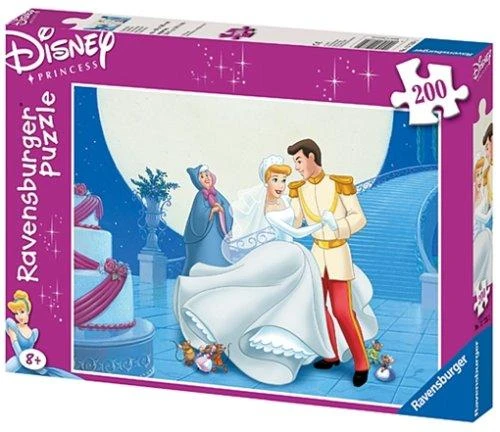 Puzzle 200 XXL Disney Princess - RAVENSBURGER dėlionė