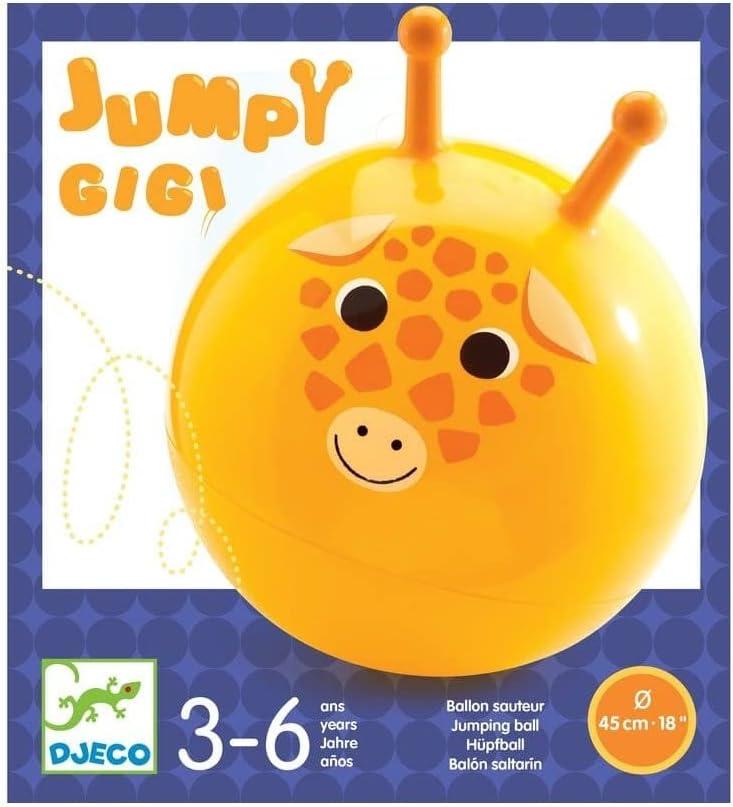 Djeco Šuolinis mankštos kamuolys - Jumpy Gigi ( DJ00182 )