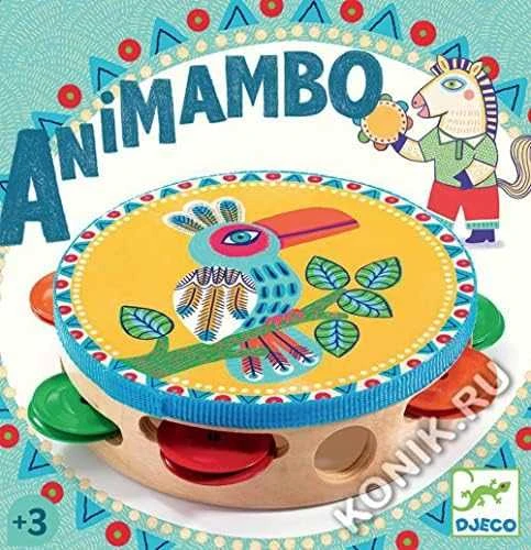Djeco Animambo Muzikinis instrumentas - Tambūrinas ( DJ06005 )