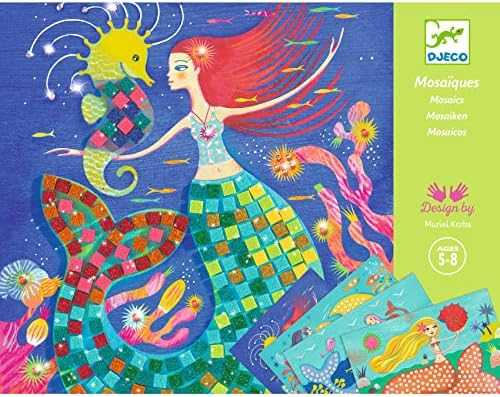 Djeco Kūrybinis rinkinys-mozaika - Undinės ( DJ09423 )