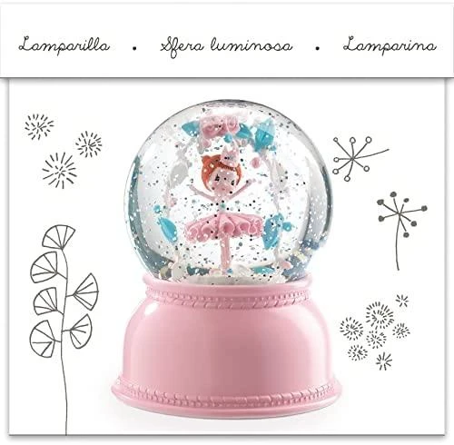 Djeco Sniego gniūžtės švieselės - Balerina ( DD03400 )
