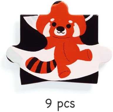Dėlionė Djeco Medinis mokomasis galvosūkis - Panda (9 detalių) ( DJ01821 )