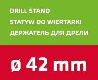 Statyw, Gręžimo stovo skersmuo 42 mm