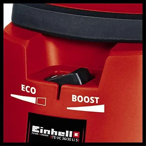 Akumuliatorinis dulkių siurblys Einhell TE-VC 36/30 Li S-Solo; 2x18 V (be akumuliatoriaus ir pakrovėjo)
