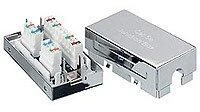Equip Digital Data Communications Skaitmeninės duomenų komunikacijos Cat.5e ekranuota jungiamoji dėžutė - sidabras - ABS sintetika - 63 g - 34,9 mm - 23,9 mm - 62,8 mm