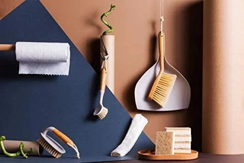 York Eco Natural Semtuvėlis su šluotele Bamboo 062140