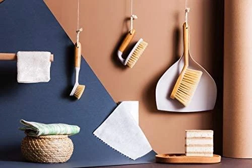 York Eco Natural Semtuvėlis su šluotele Bamboo 062140