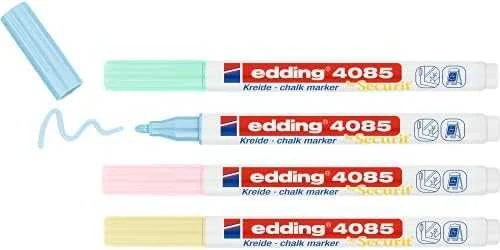 Edding edding Markery kredowe, 4 vnt., kolorowe, 4085