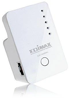 Edimax plėstuvas / prieigos taškas / tiltas EW-7438RPn Mini 802.11n, 2,4 GHz, 300 Mbit/s, 10/100 Mbit/s, Ethernet LAN (RJ-45) jungtys 1, antenos tipas 2x vidinė