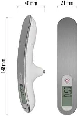 Virtuvinės svarstyklės Emos Svarstyklės rankinės pakabinamos iki 50kg