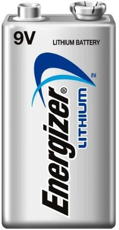 Energizer 9V ličio baterija iš arti