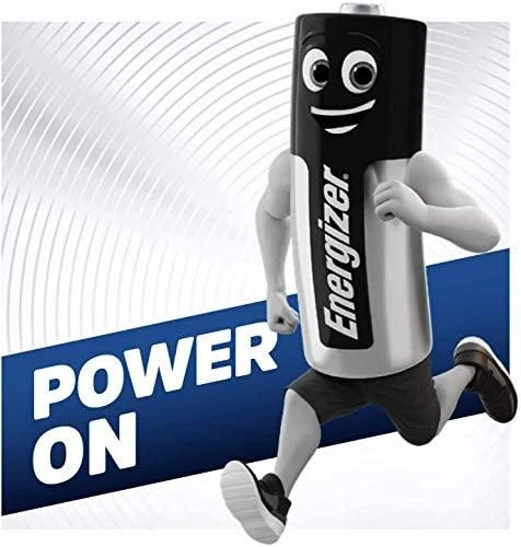 Energizer AAA elementas su bėgančio žmogeliuko dizainu