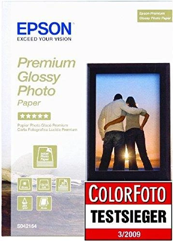 „Epson Premium“ blizgus fotopopierius, 130 x 180 mm, 255 g/m², 30 lapų