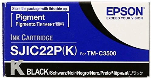 Epson SJIC22P(K) Originalus Juoda 1 vnt